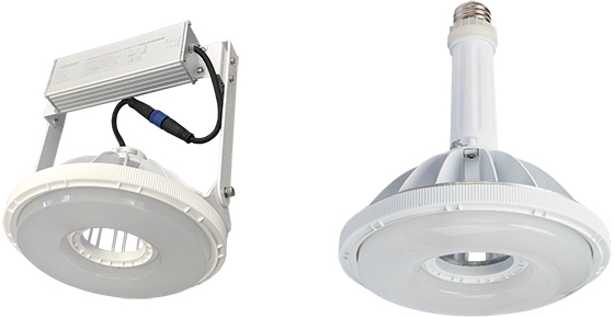 IP68規格施設向けLED⾼天井・投光器照明シリーズ